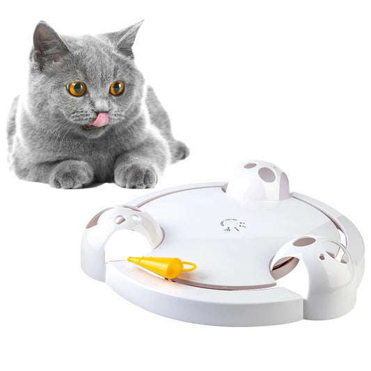 Interactive Mouse Pounce Cat Toy.